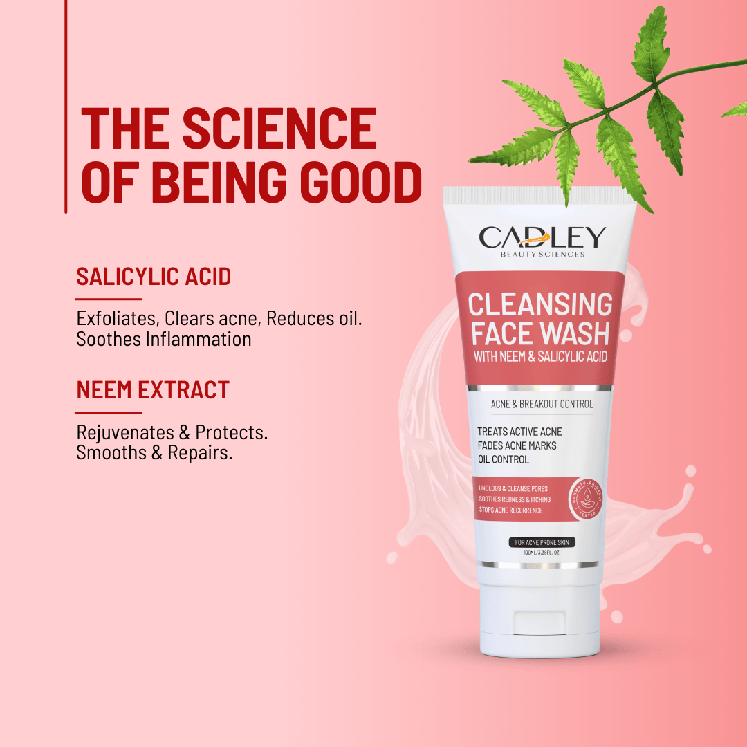 Cleansing Face Wash with Neem & Salicylic Acid