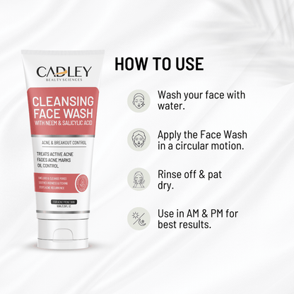 Buy 2 Cleansing Face Wash - Get 1 Free