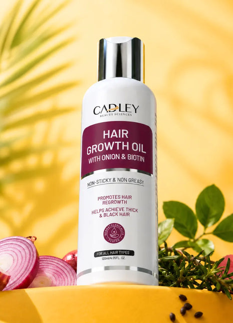Hair Growth Oil with Biotin & Onion