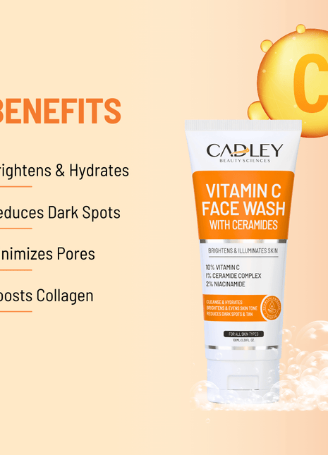 Vitamin C Face Wash with Ceramides