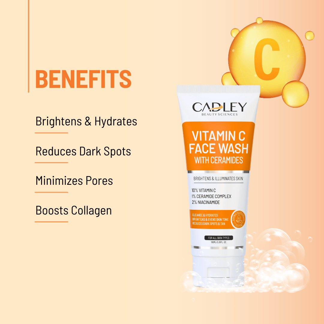 Vitamin C Face Wash with Ceramides