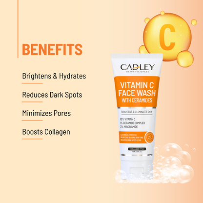Vitamin C Face Wash with Ceramides
