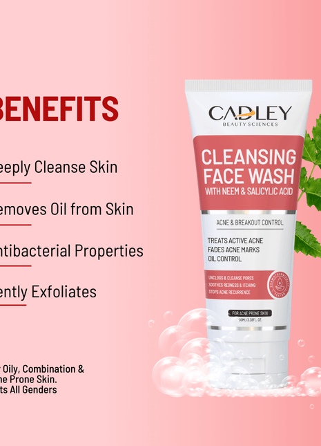 Cleansing Face Wash with Neem & Salicylic Acid