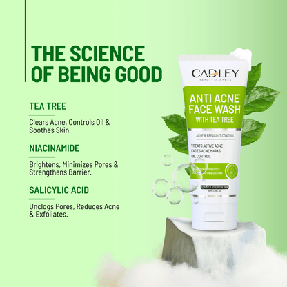 Anti Acne Face Wash with Tea Tree