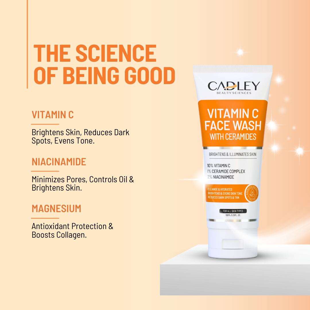 Vitamin C Face Wash with Ceramides