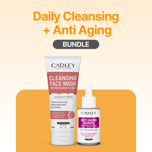 Daily Cleansing + Anti Aging Combo
