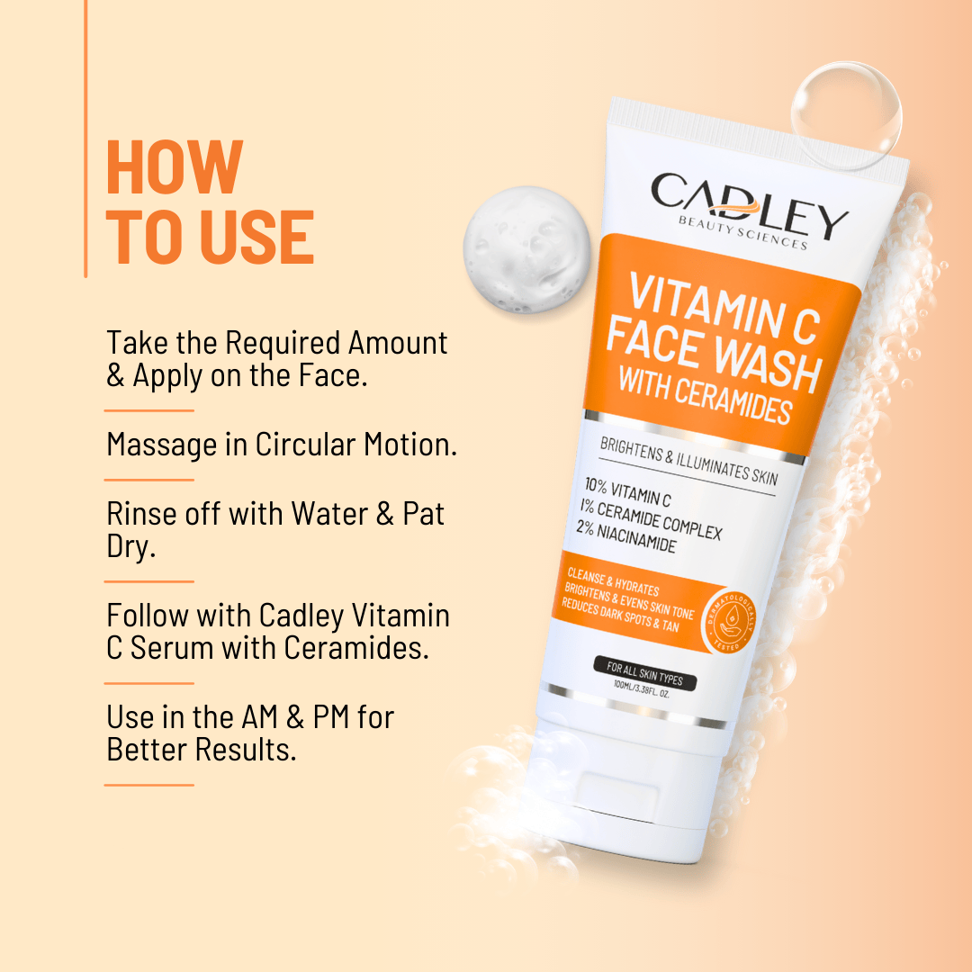Vitamin C Face Wash with Ceramides