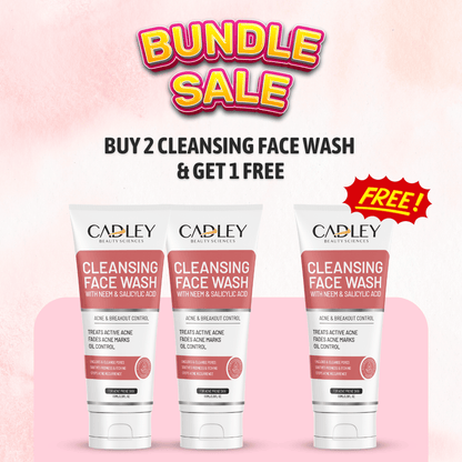 Buy 2 Cleansing Face Wash - Get 1 Free