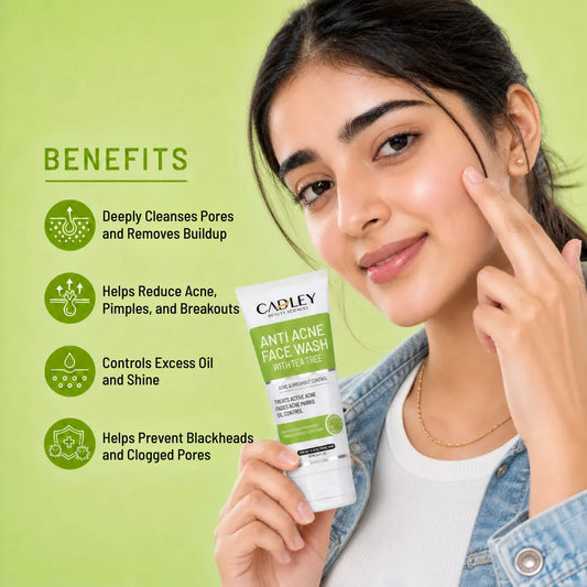 Anti Acne Face Wash with Tea Tree