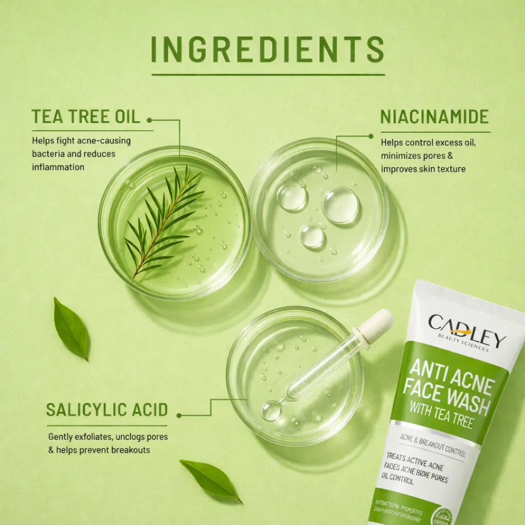 Anti Acne Face Wash with Tea Tree