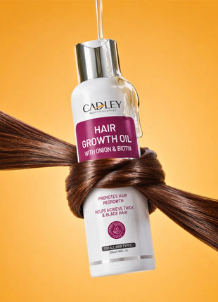 Hair Growth Oil with Biotin & Onion